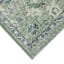 (B897) Honeybloom Green Floral Medallion Washable Area Rug, 8x10