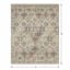 (B898) Spice Medallion Washable Area Rug, 8x10