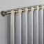 Sun Zero Velvet Taupe Double Magnet Blackout Window Panel, 84"
