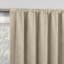 Sun Zero Velvet Taupe Double Magnet Blackout Window Panel, 84"