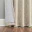 Sun Zero Velvet Taupe Double Magnet Blackout Window Panel, 84"