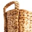 Braided Arrow Weave Rectangle Storage Basket, Small