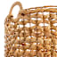 Providence Melia Round Flower Weave Storage Basket, Large