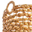 Providence Melia Round Flower Weave Storage Basket, Small