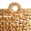 Providence Melia Round Flower Weave Storage Basket, Small