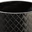 Oxnard Tall Black Outdoor Planter, Extra Large