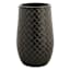 Oxnard Tall Black Outdoor Planter, Medium