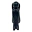 Black Ceramic Human Figurine, 4.2x6