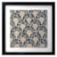 Found & Fable Glass Framed Embroidered Wall Art, 19"
