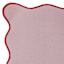 Oh Joy! Pink Scalloped Edge Placemat, 13x19