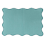 Oh Joy! Blue Scalloped Edge Placemat, 13x19