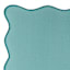 Oh Joy! Blue Scalloped Edge Placemat, 13x19