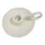 Cream Ceramic Taper Candle Holder with Handle, 2"