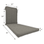Fiddlestix Linen Premium Outdoor Chaise Lounge Cushion