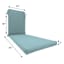 Canal Blue Canvas Outdoor Chaise Lounge Cushion