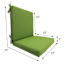 Lime Green Canvas Hinged Outdoor Cushion