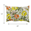 Mohana Floral Lumbar Outdoor Throw Pillow, 14x20