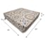 Medallion Sandstone Outdoor Deep Seat Cushion
