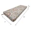 Medallion Sandstone Outdoor Bench Cushion