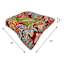 Tropical Cherry Outdoor Wicker Seat Cushion