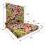 Tropical Cherry Hinged Outdoor Cushion