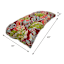 Tropical Cherry Outdoor Wicker Settee Cushion