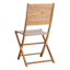 Honeybloom Acacia Wood Patio Folding Chair
