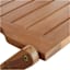 Honeybloom Acacia Wood Patio Folding Chair