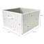 Dot Pattern Fabric Basket L