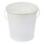White Bucket Citronella Candle, 12oz