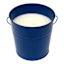 Royal Blue Bucket Citronella Candle, 12oz