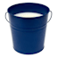 Royal Blue Bucket Citronella Candle, 12oz