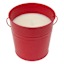 Red Bucket Citronella Candle, 12oz