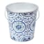 Blue Tile Bucket Citronella Candle, 12oz