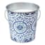 Blue Tile Bucket Citronella Candle, 12oz