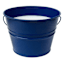 Royal Blue Bucket Citronella Candle, 28oz