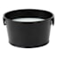 3-Pack Black Bucket Citronella Candles, 3.5oz