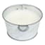 3-Pack Galvanized Metal Bucket Citronella Candles, 3.5oz