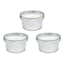 3-Pack Galvanized Metal Bucket Citronella Candles, 3.5oz