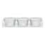 3-Pack Galvanized Metal Bucket Citronella Candles, 3.5oz