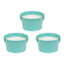 3-Pack Pool Blue Bucket Citronella Candles, 3.5oz