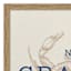 Honeybloom Glass Framed Crabby Framed Print Wall Art, 16"