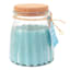 Blue Citronella Glass Candle, 16oz