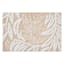 Hudson Tan Bath Rug, 20x30