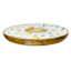 Lemon Print Chip & Dip Wood Tray, 14"