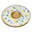 Lemon Print Chip & Dip Wood Tray, 14"