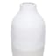 White & Cream Ceramic Vase, 18.5"