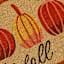 Homespun Harvest Hello Fall Pumpkin Coir Mat, 18x30