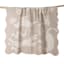 Found & Fable Leopard Scalloped Edge Throw Blanket, 50x60