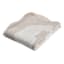 Found & Fable Leopard Scalloped Edge Throw Blanket, 50x60
